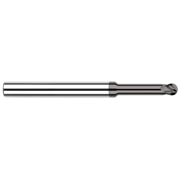 End Mill - CVD Diamond - Ball, 0.0390", Number of Flutes: 4